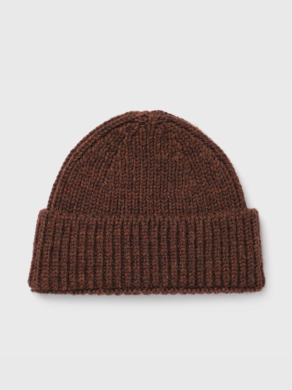 Men's Brown Wool Beanie Hat | Peter Christian