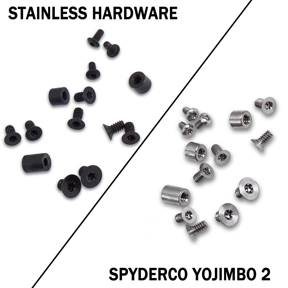 Spyderco Yojimbo / Yojumbo Replacement Hardware Screw Kit