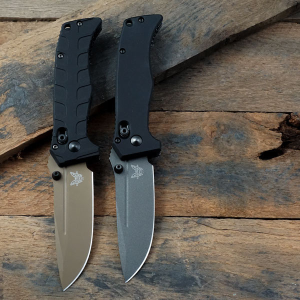 Benchmade Mini Adamas Replacement Scales Smooth or Rib Cage Surface