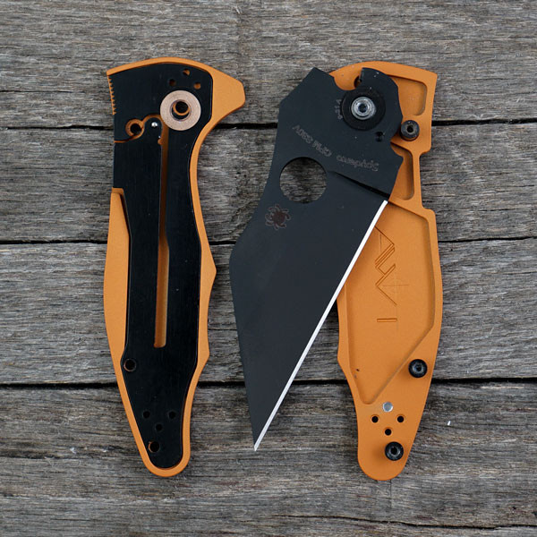 Spyderco Yojimbo 2 Scales – Agent Series – Clip Side Liner Delete