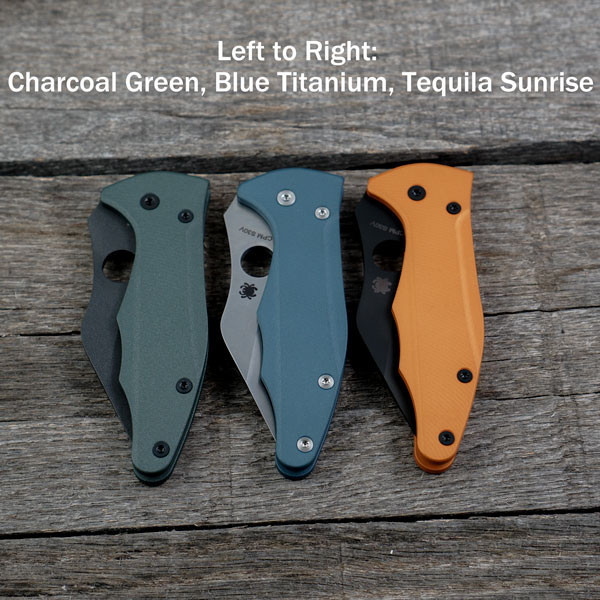 Spyderco Yojimbo 2 Scales – Agent Series – Clip Side Liner Delete