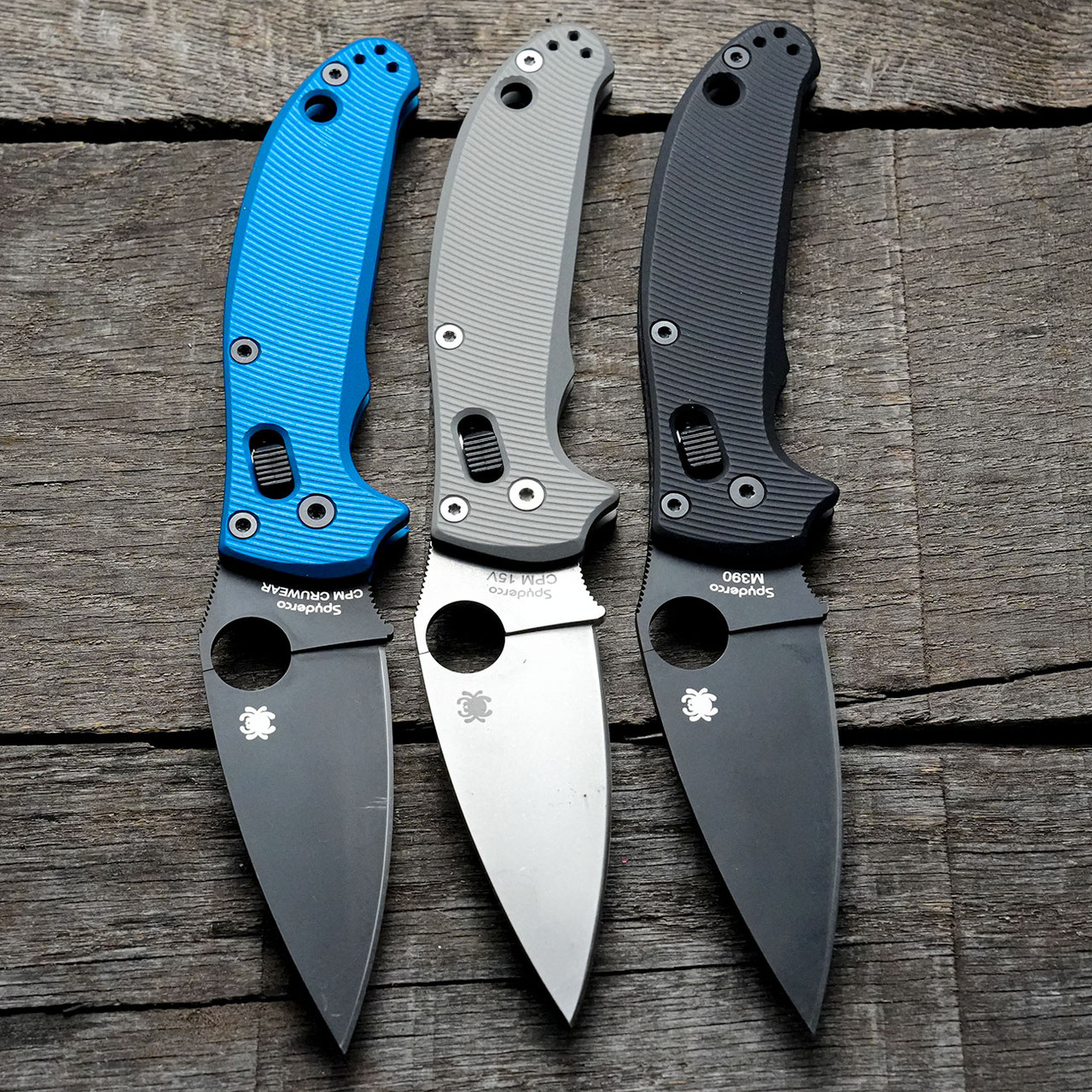【manimaniページ】 Spyderco Manix 2 Scales – Agent Series – Linerless - Anodized