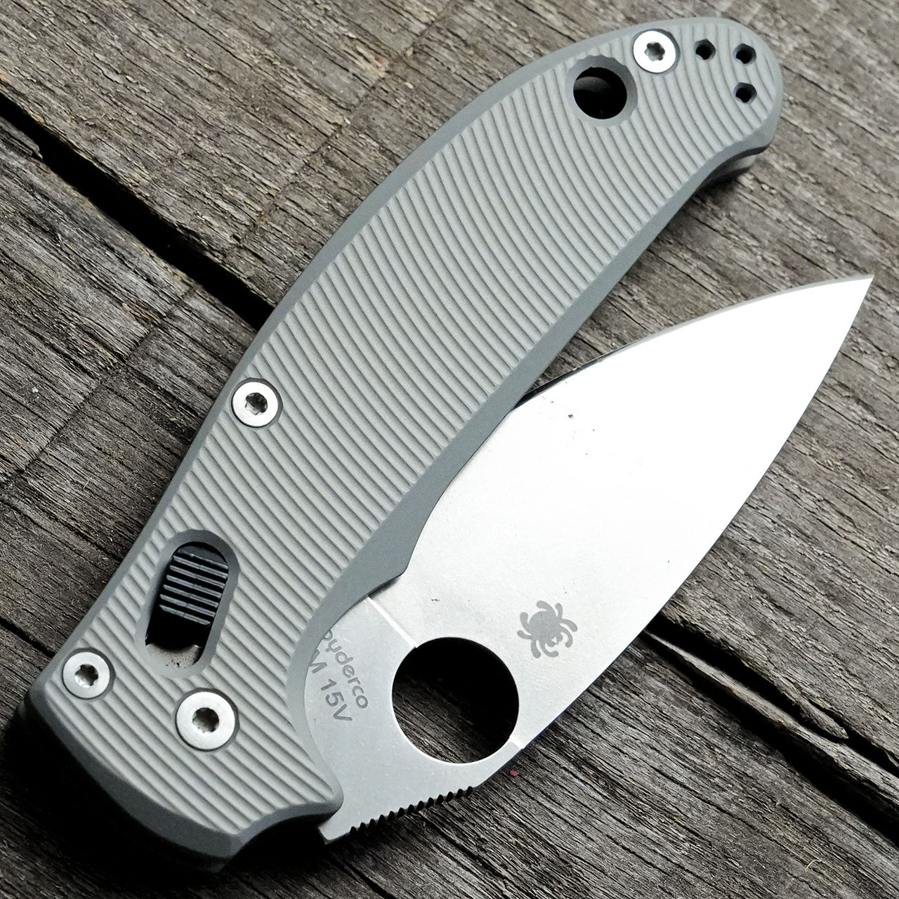 Spyderco Manix 2 Scales – Agent Series – Linerless - Anodized