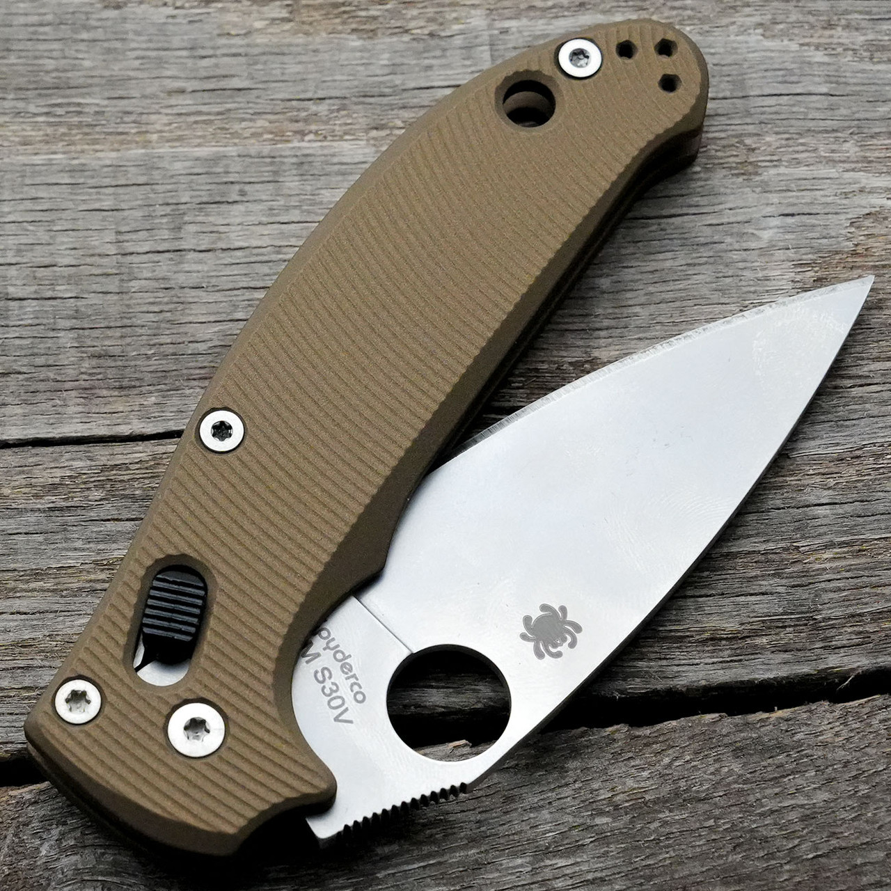 Spyderco Manix 2 Scales – Agent Series – Linerless - Cerakote