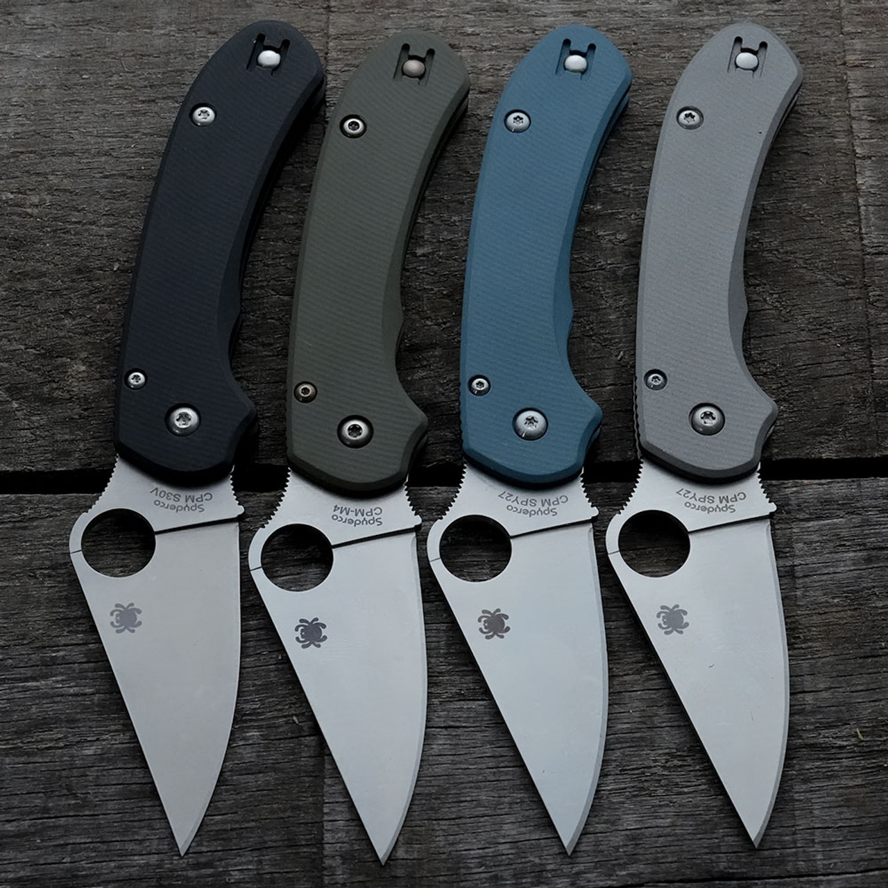 新作人気Spyderco Paramilitary3 限定モデル ナイフ・ツール