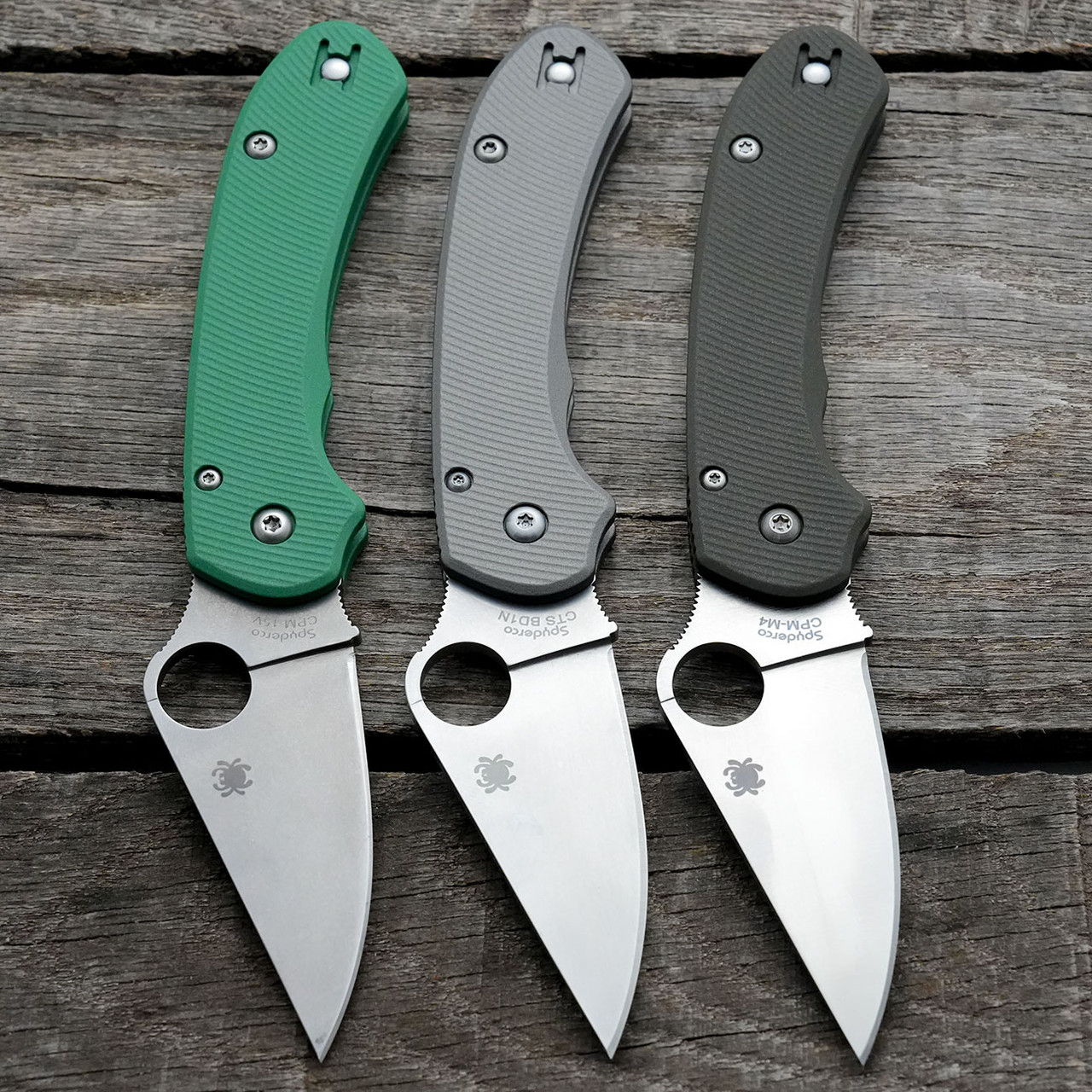 Spyderco Para 3 Lightweight (LW) Scales – Agent Series – Linerless –  Cerakote