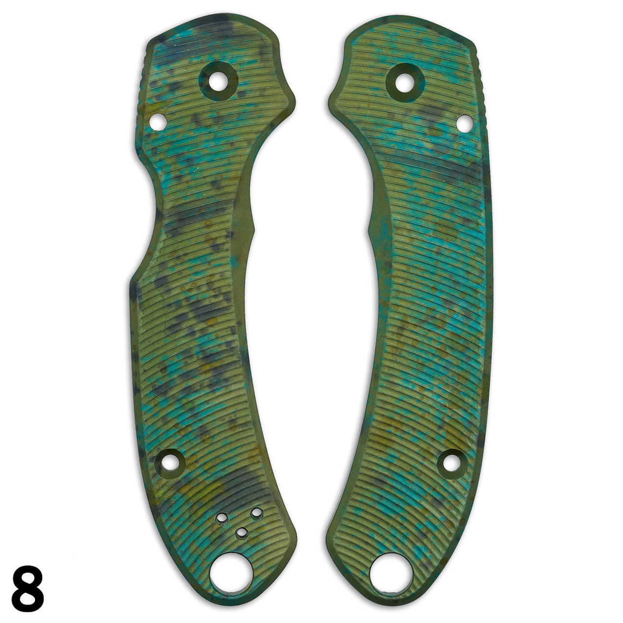 Spyderco Para 3 SKINNY Scales – Agent Series – Clip Side Liner 