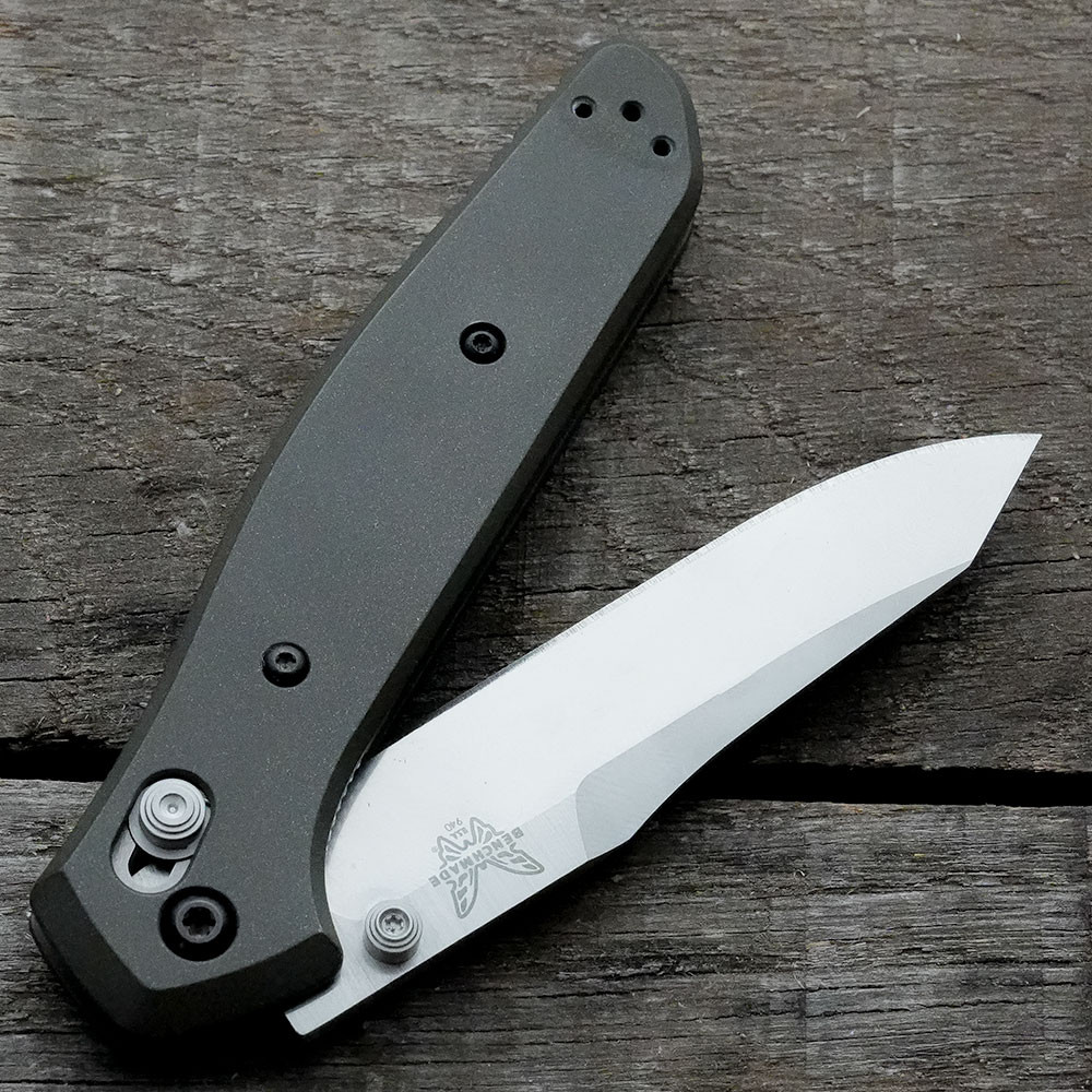 価格変更　ヴィンテージ　彫刻 「BODY&SOUL」オースティン・プロダクション Benchmade 940 Scales - Integrated Stand-Offs - Cerakote