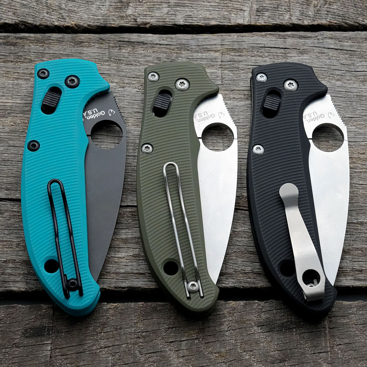 Spyderco Manix 2 Lightweight (LW) Scales – Agent Series