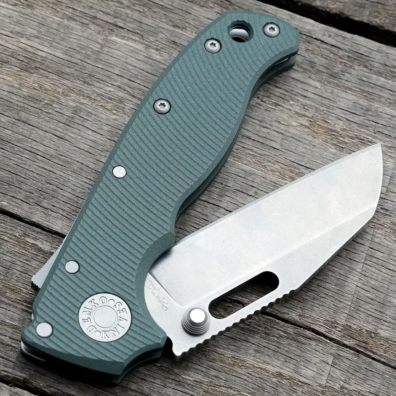 【値下げ】DELL ARTE　AG-AD1 Angelo Debarreモデル AD20.5 - S35VN - Black G10 – Demko Knives