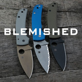 BLEMISHED Spyderco Shaman Scales – Agent Series