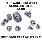 Stainless Replacement Hardware Screw Kit for Spyderco Para Military 2