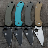 Spyderco Para 3 SKINNY Scales – Agent Series – Clip Side Liner Delete – Cerakote