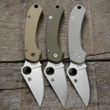 Spyderco Para 3 SKINNY Scales – Aggressive Agent Series – Clip Side Liner Delete – Anodized