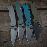 Spyderco Para Military 2 Scales – Agent Series – Clip Side Liner Delete – Cerakote