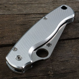 Spyderco Para Military 2 Scales – Agent Series – Clip Side Liner Delete – Cerakote