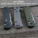 Benchmade Griptilian Scales - Archon Series - Contoured - Cerakote