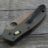 Spyderco Manix 2 Scales – Aggressive Agent Series – Linerless – Anodized