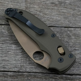 Spyderco Manix 2 Scales – Aggressive Agent Series – Linerless – Anodized