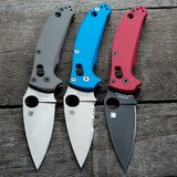 Spyderco Manix 2 Scales – Agent Series – Linerless – Anodized