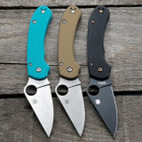 Spyderco Para 3 Lightweight (LW) Scales – Aggressive Agent Series – Linerless – Cerakote