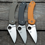 Spyderco Para 3 Lightweight (LW) Scales – Aggressive Agent Series – Linerless – Cerakote