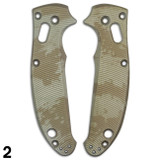 Spyderco Manix 2 Scales - Agent Series - Linerless - Custom Anodized Series