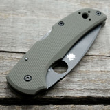 Spyderco Native 5 Lightweight (LW) Scales - Aggressive Agent Series - Linerless - Anodized