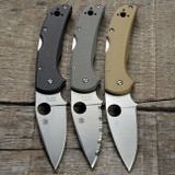 Spyderco Native 5 Lightweight (LW) Scales - Aggressive Agent Series - Linerless - Anodized