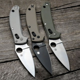 Spyderco Manix 2 Lightweight (LW) Scales – Agent Series – Linerless – Cerakote