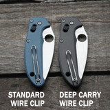 Spyderco Manix 2 Lightweight (LW) Scales – Aggressive Agent Series – Linerless – Anodized