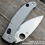 Spyderco Manix 2 Lightweight (LW) Scales – Aggressive Agent Series – Linerless – Anodized