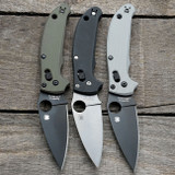 Spyderco Manix 2 Lightweight (LW) Scales – Aggressive Agent Series – Linerless – Anodized