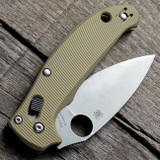 Spyderco Manix 2 Lightweight (LW) Scales – Aggressive Agent Series – Linerless – Anodized