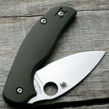 Spyderco Sage 5 Lightweight or G10 Scales – Aggressive Agent Series - Contoured - Anodized