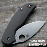 Spyderco Sage 5 Lightweight or G10 Scales – Aggressive Agent Series - Contoured - Anodized