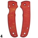 Spyderco Shaman Scales – Aggressive Agent Series - Contoured - Custom Anodized