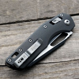 Microtech MSI Scales – Contoured - Aggressive Agent Milling - Anodized