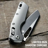 Microtech MSI Scales – Contoured - Aggressive Agent Milling - Anodized