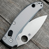 Limited Spyderco Manix 2 Linerless Scales - Checker Milling - Shadow Chrome Anodized Limited Spyderco Manix 2 Linerless Scales - Checker Milling - Shadow Chrome Anodized