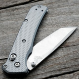 Limited Benchmade Bailout Scales - Checker Milling - Shadow Chrome Anodized Limited Benchmade Bailout Scales - Checker Milling - Shadow Chrome Anodized