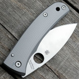Limited Spyderco Bodacious Scales - Double Agent Milling - Shadow Chrome Anodized Limited Spyderco Bodacious Scales - Double Agent Milling - Shadow Chrome Anodized