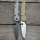 Spyderco Smock Scales - Aggressive Agent Milling - Anodized