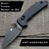 Spyderco Manix 2 Magnacut Knife + AWT Manix Aggressive Agent Scales Installed