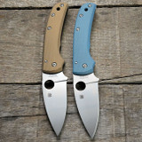 Spyderco Shaman Lightweight (LW) Scales – Aggressive Agent – Contoured - Clip Side Liner Delete - Cerakote