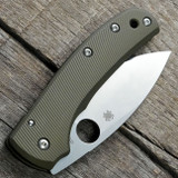 Spyderco Shaman Lightweight (LW) Scales – Aggressive Agent – Contoured - Clip Side Liner Delete - Anodized