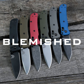 BLEMISHED Benchmade Mini Bugout Scales - Archon Series - Contoured - Anodized