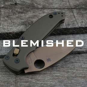 BLEMISHED Spyderco Manix 2 Scales – Agent Series – Linerless – Anodized BLEMISHED Spyderco Manix 2 Scales – Agent Series – Linerless – Anodized
