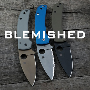 BLEMISHED Spyderco Shaman Scales – Agent Series BLEMISHED Spyderco Shaman Scales – Agent Series