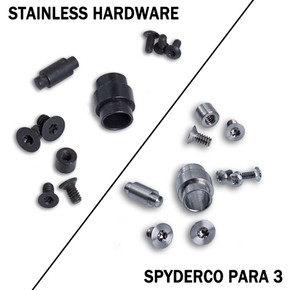 Stainless Replacement Hardware Screw Kit for Spyderco Para 3 Stainless Replacement Hardware Screw Kit for Spyderco Para 3